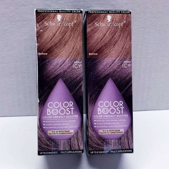 Schwarzkopf ICY Color Boost Vibrancy Booster Up To 8 Washes (2 pack) - Picture 3 of 7